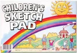 A4 Plain Paper Sketch Pad 40 Sheets 80gsm