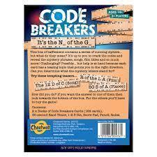 Code Breakers Puzzle Solving Game 8+ By Cheatwell Games