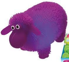 Light Up Flashing Squidgy Sheep Squishy Sensory Toy 3+