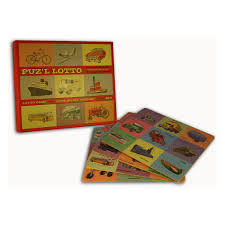 Puzzle Lotto Retro Game by House Of Marbles 3+