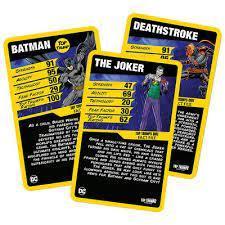 DC Batman Top Trumps Card Game Facts and Figures 6+