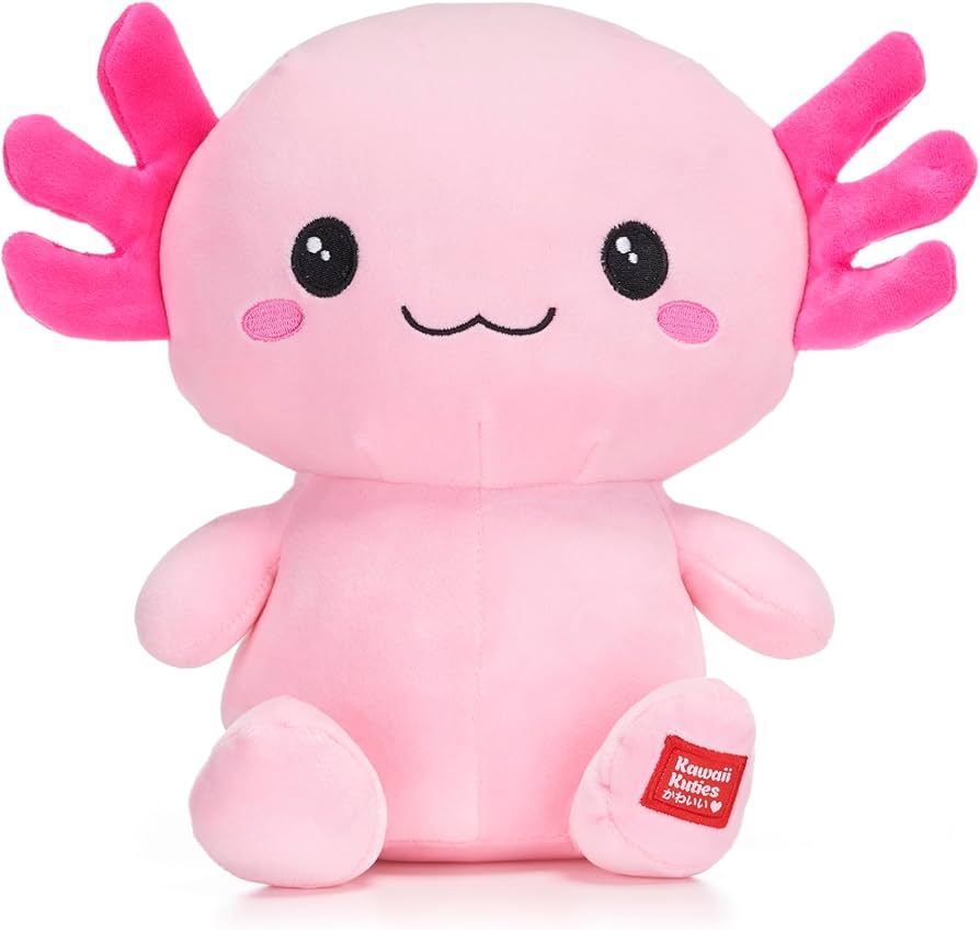 Kawaii Kuties 24cm Axolotl Plush Soft Toy Series 3 From 0+