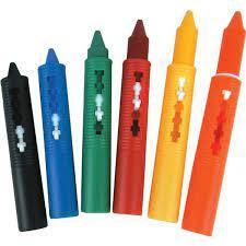 6 Bath Crayons 3+ by Tobar