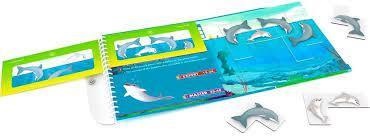 Flippin' Dolphins 7+ Magnetic IQ Travel Puzzle Smart Game