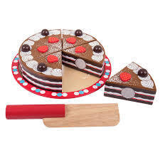 Chocolate Cake BJ627 18m+ By Big Jigs Toys