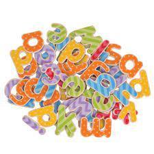 63 Wooden Lowercase Magnetic Letters by BigJigs Toys BJ265 3+