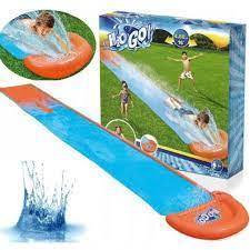 H20GO 16 Foot Water Slide with SplashBoost Sprinklers