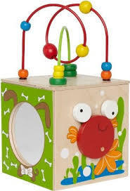 Discovery Box Play Cube and Bead Frame By Hape Toys 24m+