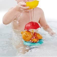Teddy's Umbrella Stackers Water Play Bath Toy 12m+ by Hape