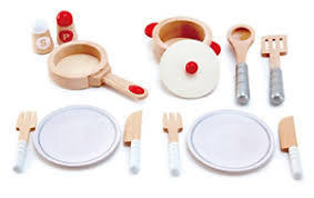 Cook And Serve Pretend Play Se by Hape Toys E3150