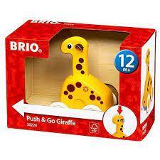 Brio Push and Go Giraffe 30229 12m+