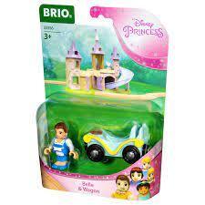 BRIO Trains Disney Princess Belle & Carriage 33356 3+