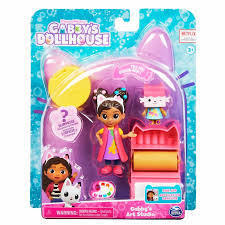 Gabby's Dollhouse Gabby's Art Studio Play Set 3+