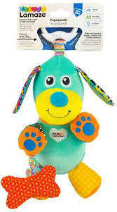 Lamaze Pupsqueak The Puppy Soft Toy Comforter