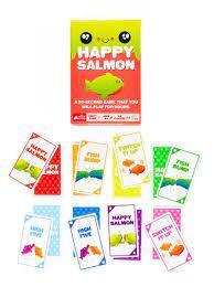 Happy Salmon Card Game by Exploding Kittens  6+