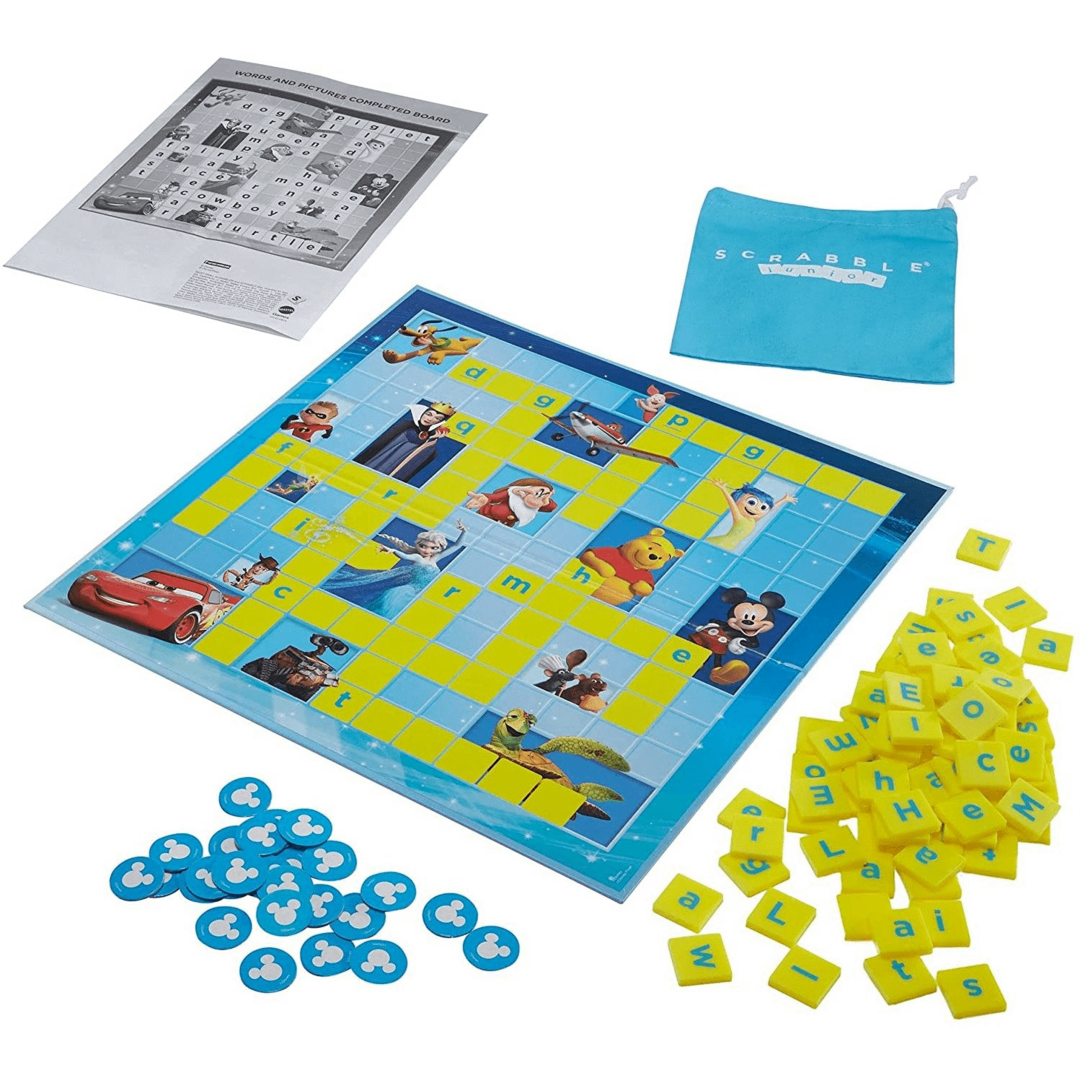 Scrabble Junior Disney Board Game by Hasbro 5+