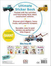 Diggers & Dumpers Ultimate Sticker Book 3+