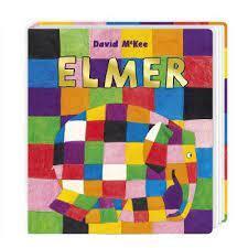 Elmer Board Book by David McKee