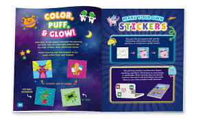 Make Your Own Glow-in-the-Dark Puffy Stickers by Klutz 6+