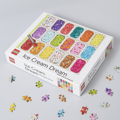LEGO Ice Cream Dreams 1000 Piece Jigsaw Puzzle 12+