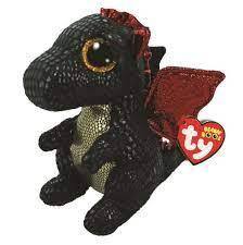 Grindal The Dragon 15cm Ty Beanie Soft Toy Plush DOB January 30