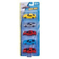 Maisto Fresh Metal 5 Piece Vehicle Pack 3+