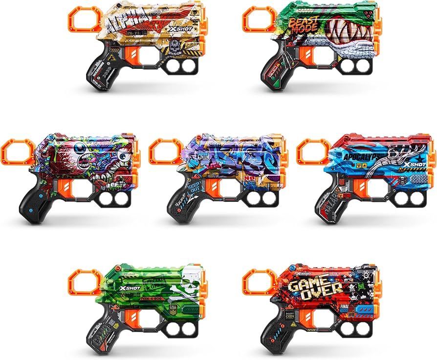 X-Shot Skins Menace By Zuru Toys For Children 8+