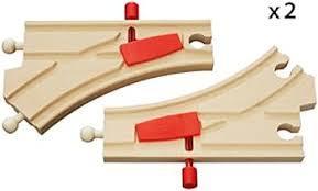 Brio Mechanical Switches 33344 For Wooden Train Sets 3+