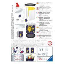 Pokemon Pikachu Pencil Holder 3D Puzzle 54 Pieces Jigsaw Puzzle