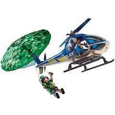 Playmobil 70569 City Action Police Parachute Search 4+