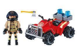 Playmobil City Action Fire Rescue Quad Bike 71090 4+