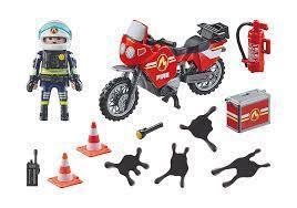 Playmobil City Action Fire Motorcycle 71466 4+