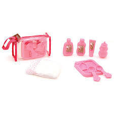 Dolls World Care Bag Feeding and Nappy Set 3y+