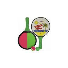 Paddle and Catch Bat and Ball Duel 2 in 1 Game Set
