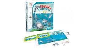 Flippin' Dolphins 7+ Magnetic IQ Travel Puzzle Smart Game