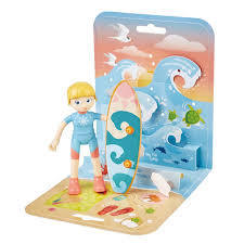 Adventure Kids Doll and Accessory Set by Hape E3524 3+