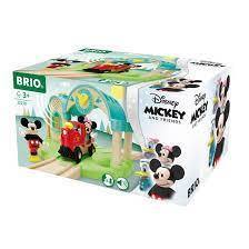 Brio 32270 Mickey Mouse Record & Play Train Station Playset 3+