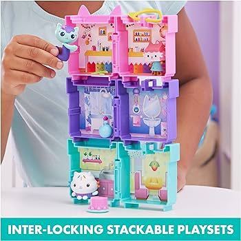 Gabby's Dollhouse Cakey Cat Mini Clip On Playset Blind Pack 3+