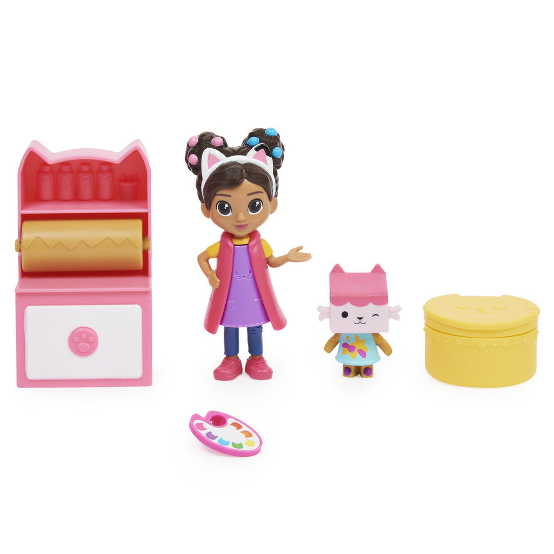 Gabby's Dollhouse Gabby's Art Studio Play Set 3+