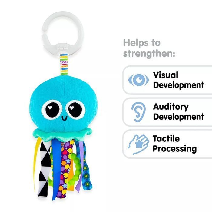 Lamaze Sprinkles the Jellyfish Clip & Go Baby Soft Toy From 0+