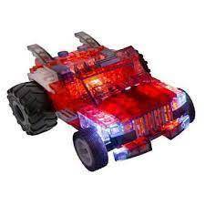 Laser Pegs Multi Models - 4-in-1 Red Racer Construction Sets
