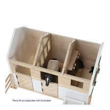 Lottie Dolls Sles Wooden Stables Playset LT074 3+ by Arklu