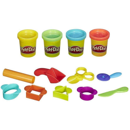 Play-Doh Starter Set with Tools and 4 Colour Pots 3+