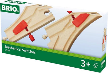 Brio Mechanical Switches 33344 For Wooden Train Sets 3+