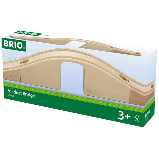 BRIO Viaduct Bridge for Wooden Train Sets 33351 3+