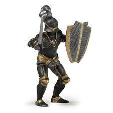 Knight in Black Armour Figure 39275 by Papo 3+