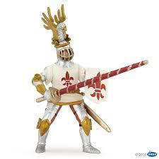 White Knight Fleur De Lys Figure 39790 by Papo Toys 3+