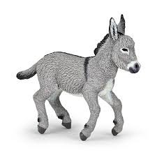 Provence Donkey Foal Figure By Papo 51177 3+