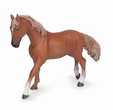 Alezan English Thoroughbred Horse Mare Figure By Papo 51533 3+