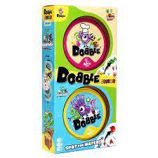 Dobble Junior Twin Pack 5 in 1 Family Card Game 4+